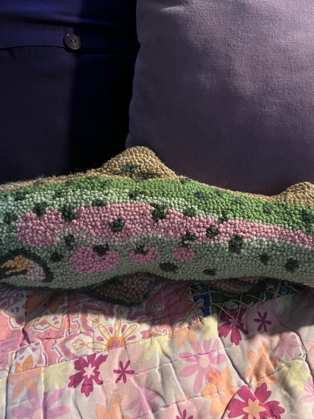 NWT Rainbow Trout Fish Pillow